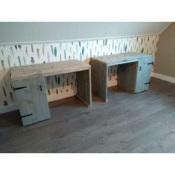 bureaus van steigerhout