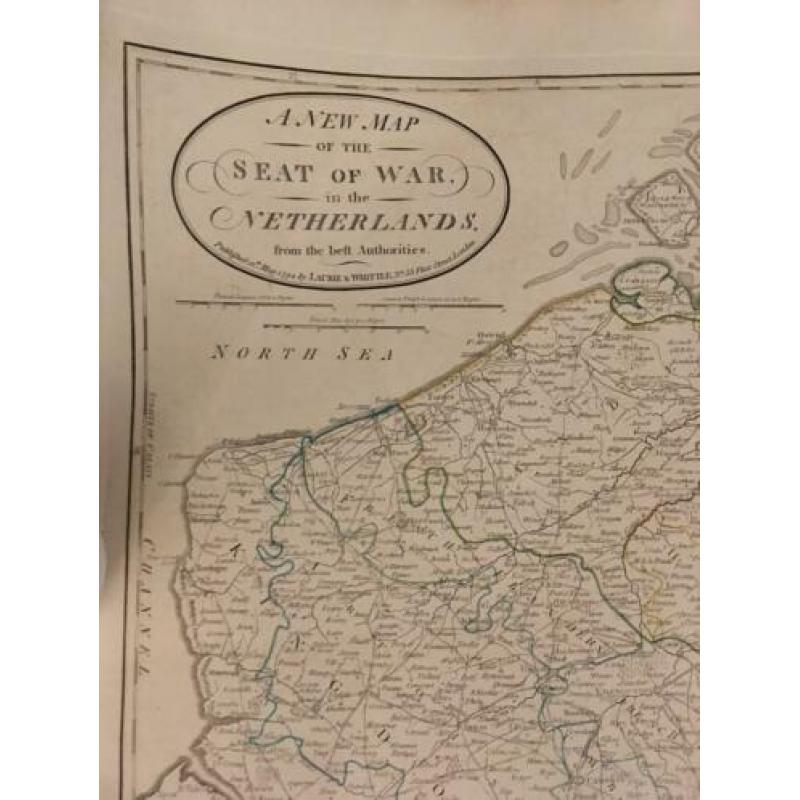 Belgium; Laurie & Whittle - 1797