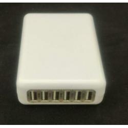 Universele reislader - 6 USB poorten