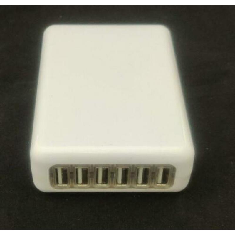 Universele reislader - 6 USB poorten