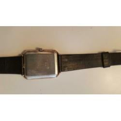 Zilveren golana horloge