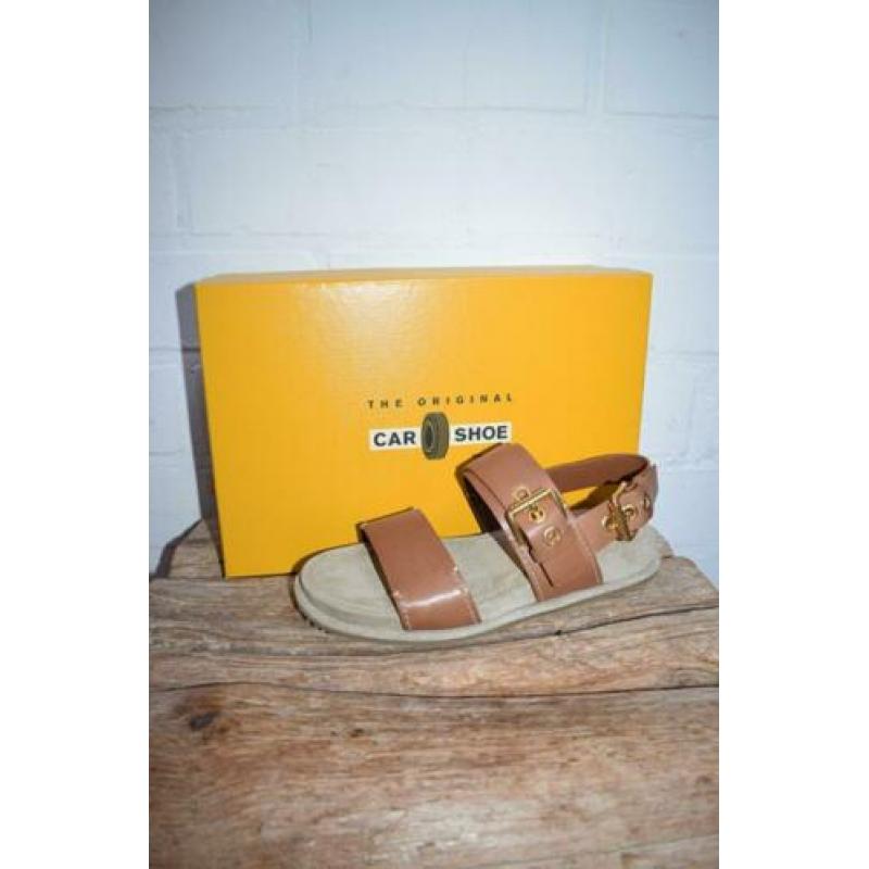 CAR SHOE - Leren sandaaltjes maat 36,5/37 - Nieuw - CARSHOE