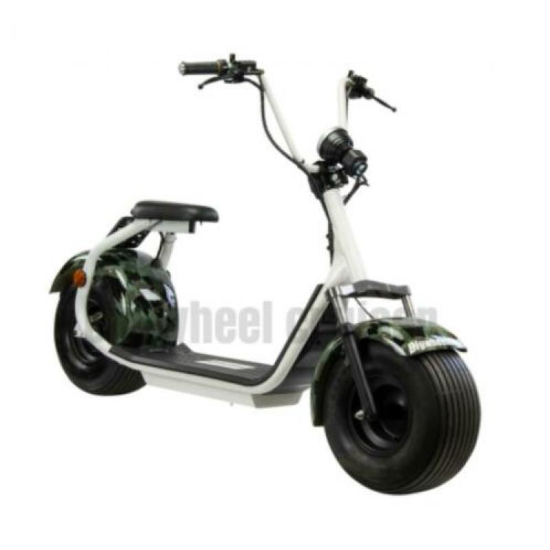 BigWheel accu step met kenteken nieuw E scooter , accustep