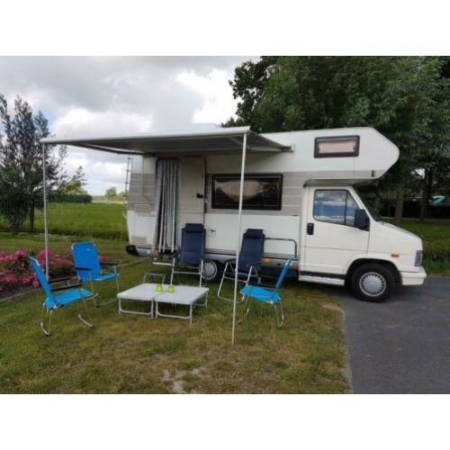 Fiat Ducato 290 Hymer Camp/luifel,Fietsenrek Alkoof camper