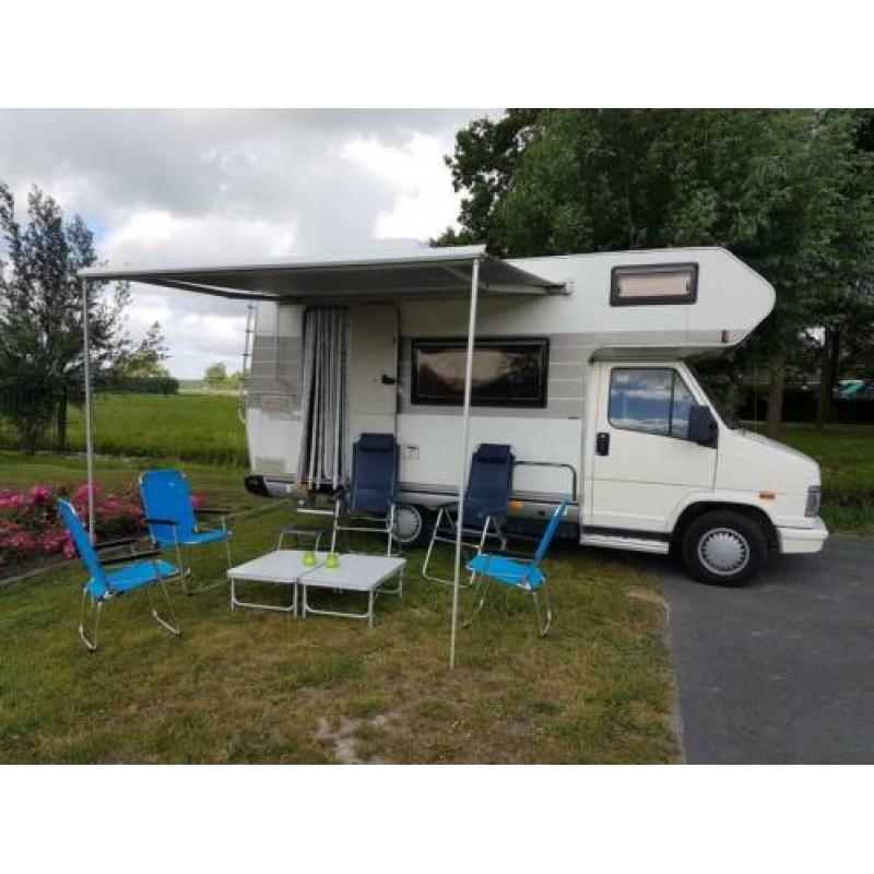 Fiat Ducato 290 Hymer Camp/luifel,Fietsenrek Alkoof camper