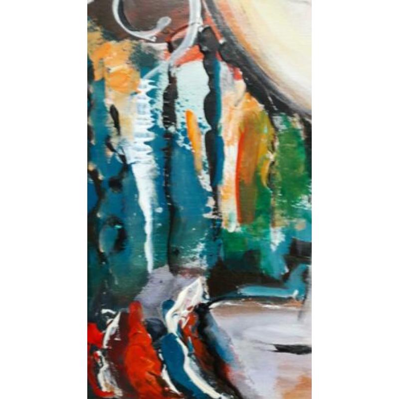 Abstract schilderij 60/50