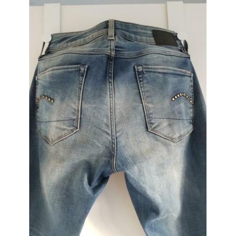 G-star 3301 mid Skinny studs 28-30