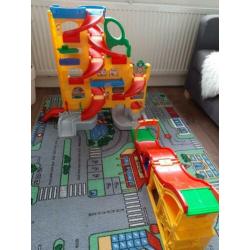 Fisher Price garage met uitbreiding