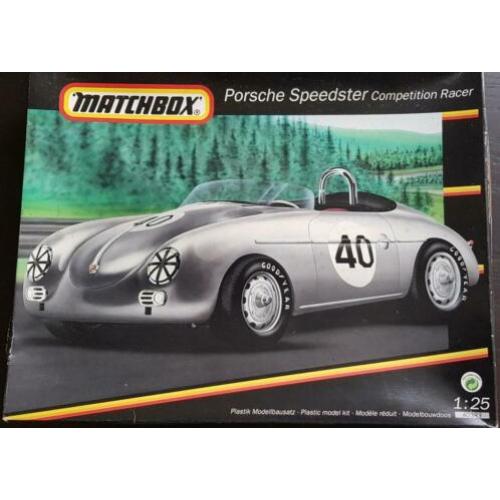 Porsche 356 Speedster Matchbox 1/25 modelbouwkit *NIEUW*