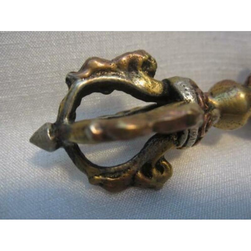 Vajra / Dorje met acht late 18e / 19e-eeuwse takken uit Tibe