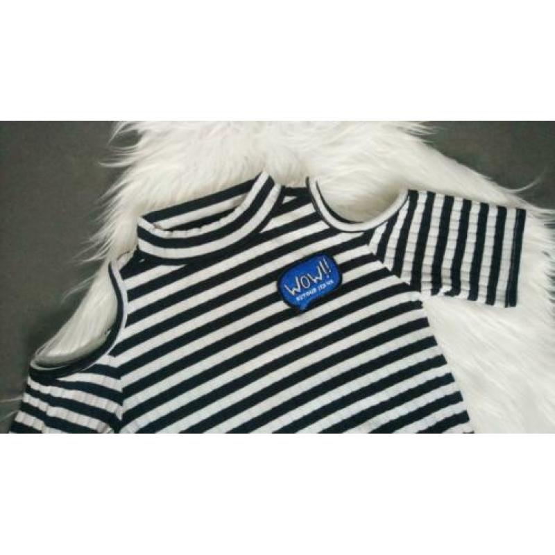 Prachtig shirt Retour, rok Hema mt 128 z.g.a.n.