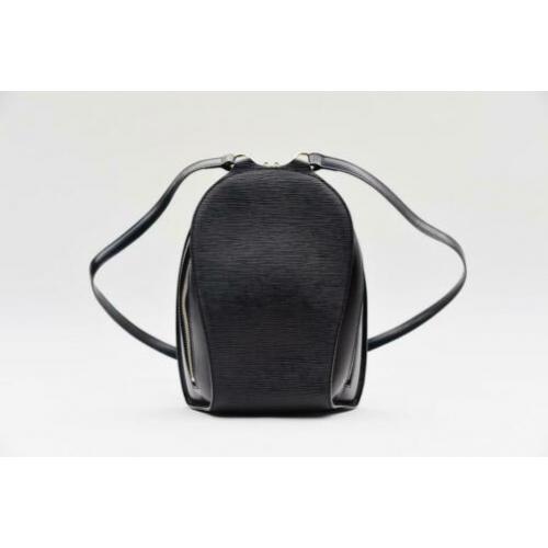 Louis Vuitton Epi Mabillon Rugzak Black