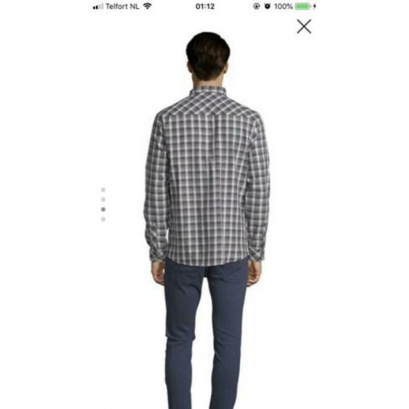 Nieuw slim fit overhemd Tokyo Laundry size S