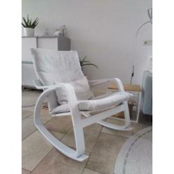 Zgan stoere Scandinavische schommelstoel poang gerestyled