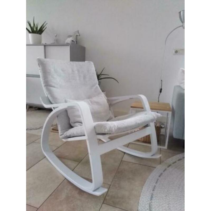 Zgan stoere Scandinavische schommelstoel poang gerestyled
