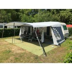 Caravan Adria Unica 502 up met nieuwe boogvoortent en mover