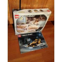 Lego 8445 Technic + Doos + Extra, Racewagen