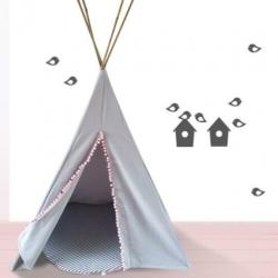 tipi speeltent wafelstof kinderkamer oker ( diverse kleuren)