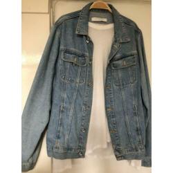 Denim jack size L
