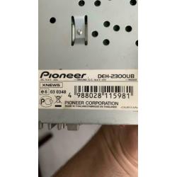 Auto Radio cd speler (mp3)USB Pioneer DEH-2300UB