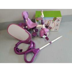 Little tikes driewieler met stuur- en duwstang