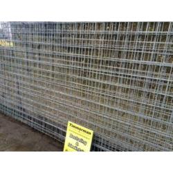 Gaas Gegalvaniseerd / Betongaas 200x100 cm maas 5x5