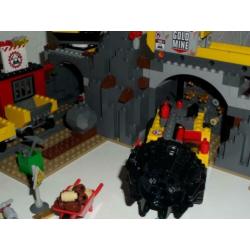 Lego 4204 The Mine met boekjes Als nieuw