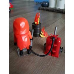 Playmobil 5367 brandweerman met gaspak