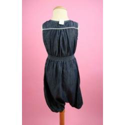 *NIEUW* Drappa Dot jumpsuit donkerblauw maat 116 (6 jaar)