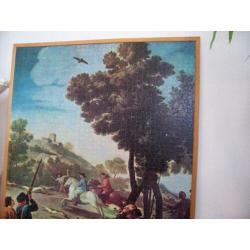 Puzzel jachttafereel 2500 stukjes ingelijst BxH = 84x108 cm