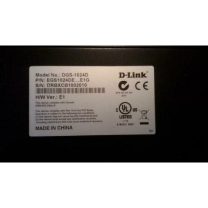 DLINK SWITCH 24-port 10/100/1000 Gigabit