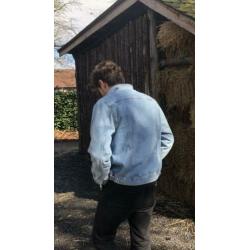 Denim jack size L