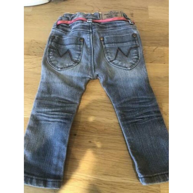Noppies skinny spijkerbroek. Maat 80. Als nieuw.