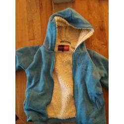 Teddy gevoerd vest Bjornson maat 128