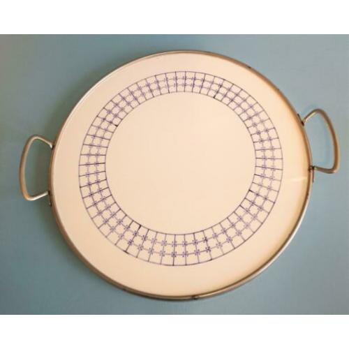 RETRO KERAMISCH DIENBLAD ART DECO stijl