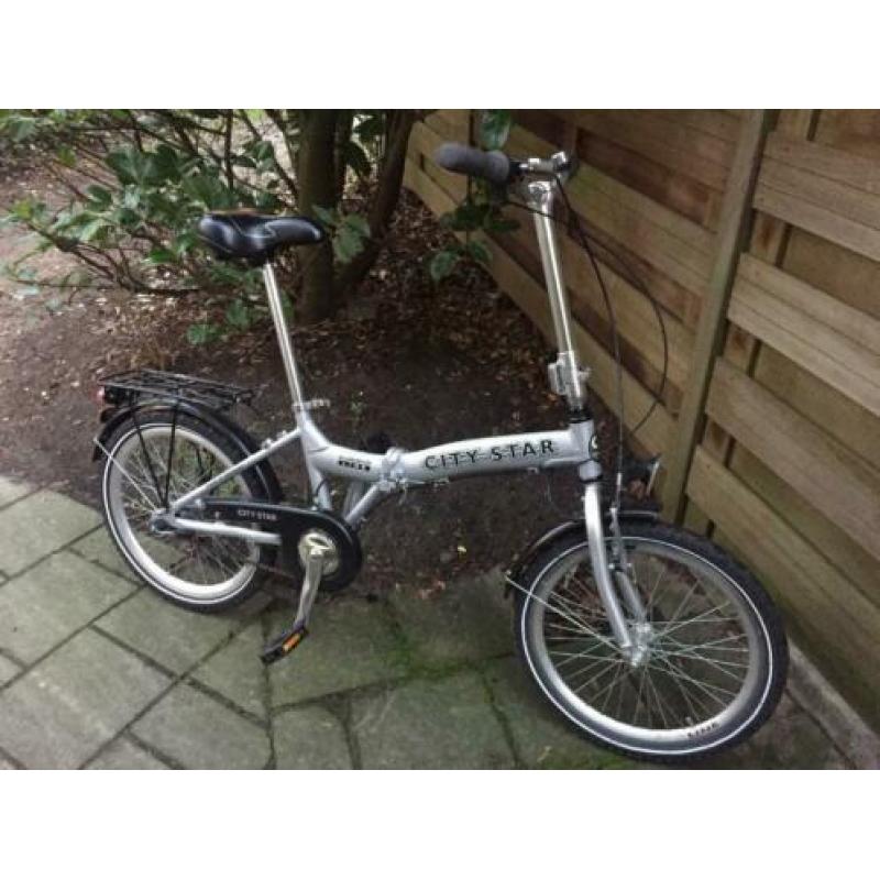 Weinig gebruikte Vouwfiets