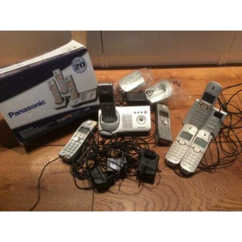Digitale draadloze telefoons met antwoordapparaat