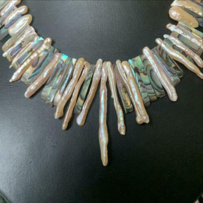 Abalone biwa parel meditatie geluk beschermt yoga uniek love