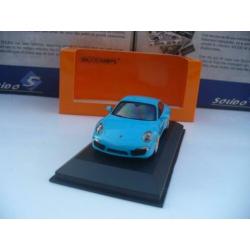 Porsche 911 991 Carrera Lichtblauw Maxichamps 1/43