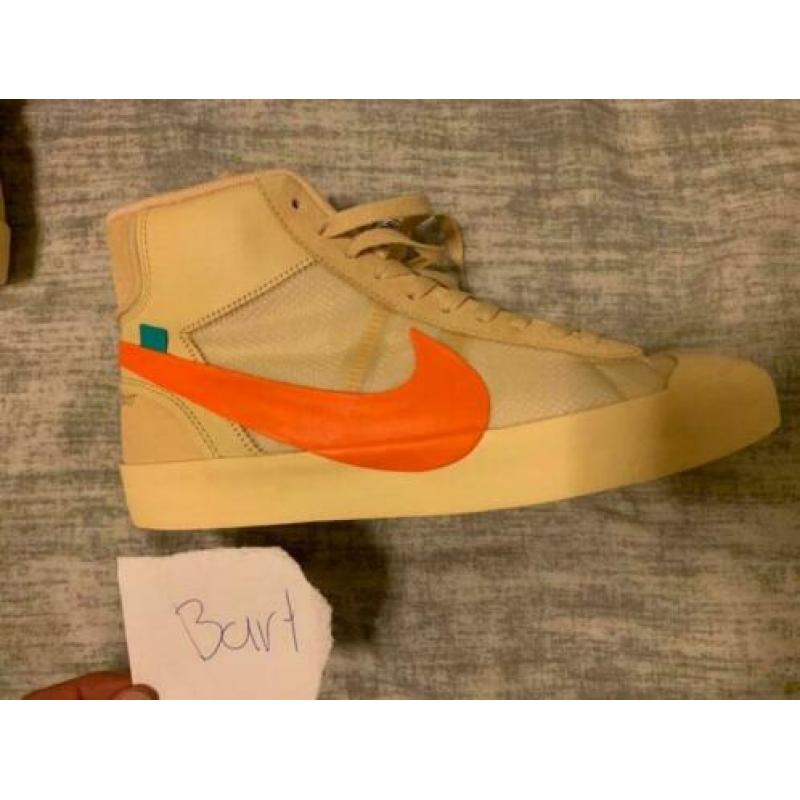 Nike OFF WHITE Blazer Hallow Eve maat 45