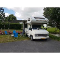 Fiat Ducato 290 Hymer Camp/luifel,Fietsenrek Alkoof camper