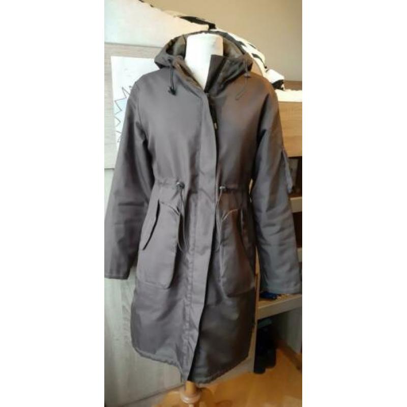 Winterjas | donker groen | maat 38/40