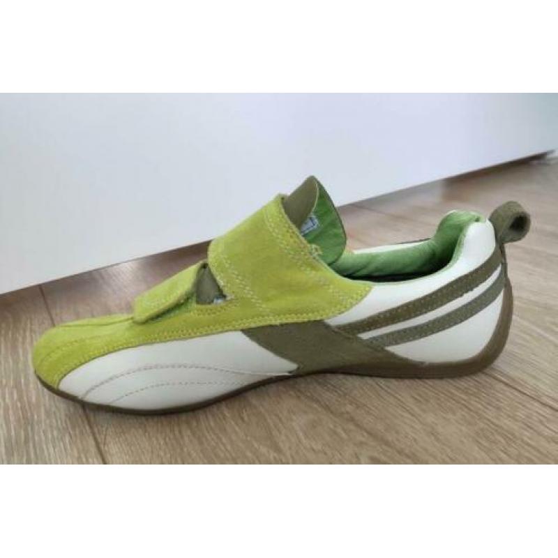 Modieuze leren dames sneakers maat 39