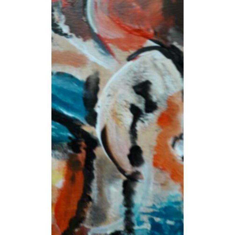 Abstract schilderij 60/50