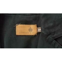 MANDARIN MINT zwart velours colbert maat 38