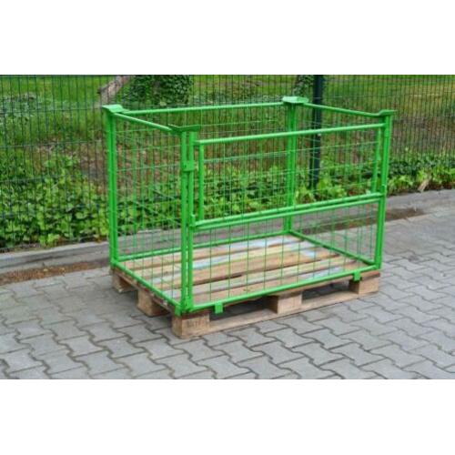Gaasopzetrand, gaascontainer, palletbox, Gaaskrat GB013
