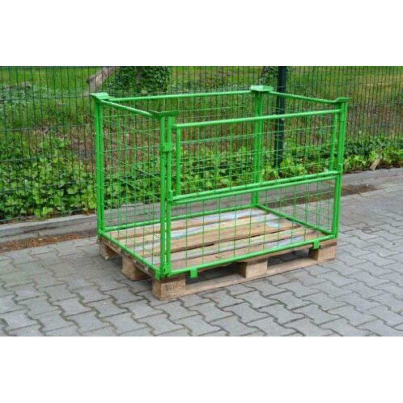 Gaasopzetrand, gaascontainer, palletbox, Gaaskrat GB013