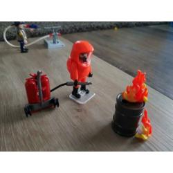 Playmobil 5367 brandweerman met gaspak