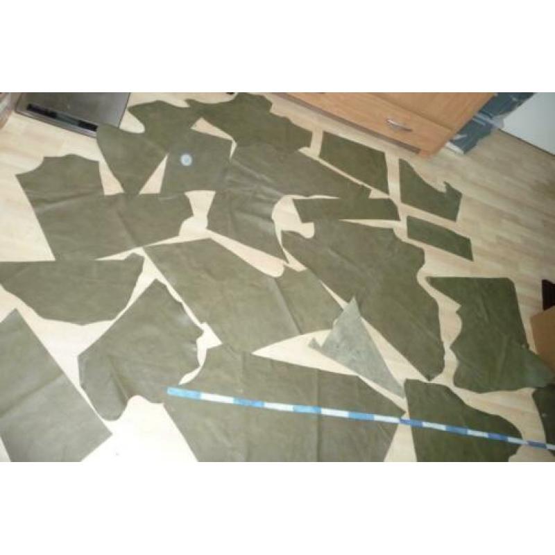 Matgroen A grotere restanten soepel echt kwaliteitsleer