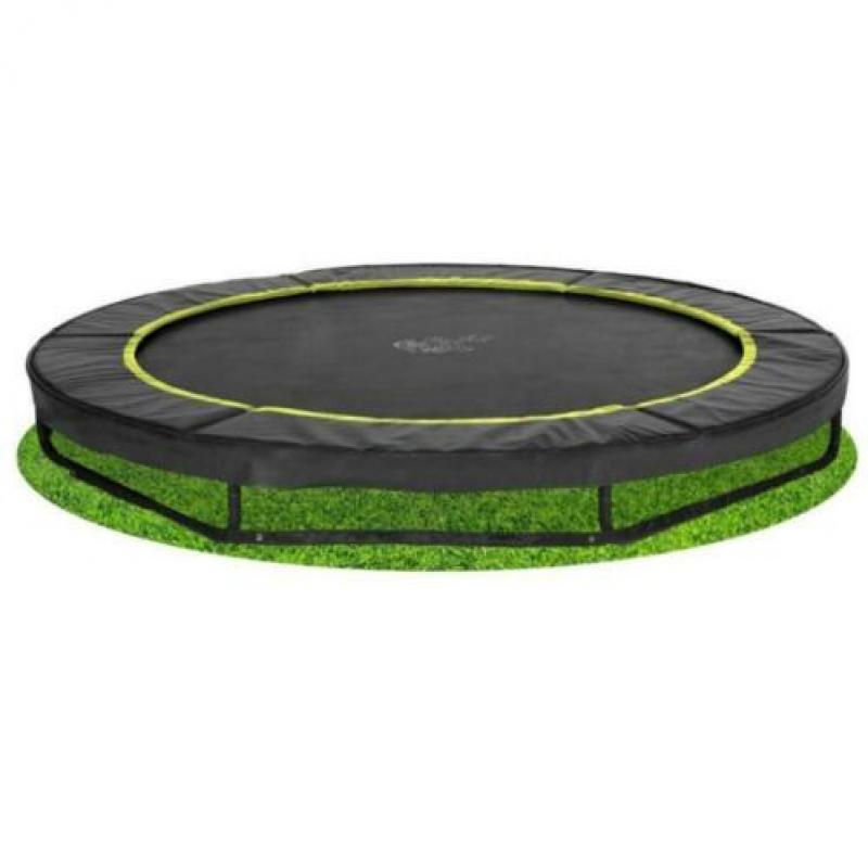 Ingraaf trampoline Magic Circle Pro Black 427 Inground 824
